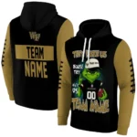Wake Forest Demon Deacons Hoodie Personalized Grinch Fierce Gold Best Selling