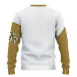 Wake Forest Demon Deacons Sweater Personalized Heart Sketch Gold White Best Selling