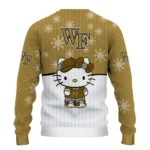 Wake Forest Demon Deacons Sweater Personalized Hello Kitty Gold Best Selling