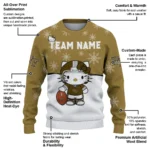 Wake Forest Demon Deacons Sweater Personalized Hello Kitty Gold Best Selling