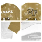 Wake Forest Demon Deacons Sweater Personalized Hello Kitty Gold Best Selling