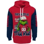 Washington Capitals Hoodie Custom Grinch Fierce Blue Best Selling