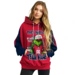 Washington Capitals Hoodie Custom Grinch Fierce Blue Best Selling