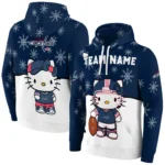 Washington Capitals Hoodie Customized Hello Kitty Blue Best Selling