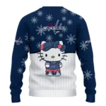 Washington Capitals Sweater Custom Hello Kitty Blue Best Selling