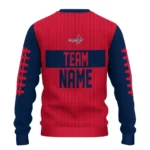 Washington Capitals Sweater Personalized Grinch Fierce Blue Best Selling
