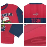 Washington Capitals Sweater Personalized Grinch Fierce Blue Best Selling