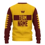 Washington Commanders Sweater Customized Grinch Fierce Burgundy Best Selling