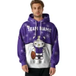 Washington Huskies Hoodie Custom Hello Kitty Purple Best Selling