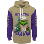 Washington Huskies Hoodie Personalized Grinch Fierce Purple Best Selling