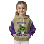 Washington Huskies Hoodie Personalized Grinch Fierce Purple Best Selling