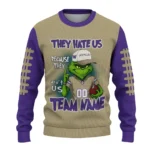 Washington Huskies Sweater Customized Grinch Fierce Purple Best Selling