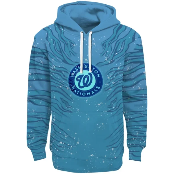Washington Nationals Hoodie Customized Tiger Pattern Best Selling