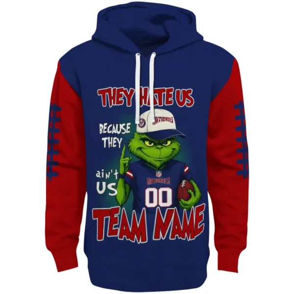 Washington Nationals Hoodie Personalized Grinch Fierce Red Best Selling