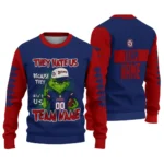 Washington Nationals Sweater Customized Grinch Fierce Red Best Selling