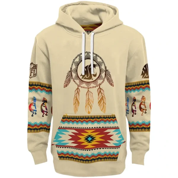 Washington State Cougars Hoodie Custom Dreamcatcher Feathers Best Selling