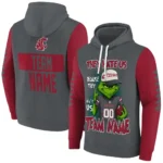 Washington State Cougars Hoodie Custom Grinch Fierce Crimson Best Selling