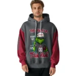 Washington State Cougars Hoodie Custom Grinch Fierce Crimson Best Selling