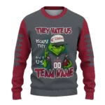 Washington State Cougars Sweater Personalized Grinch Fierce Crimson Best Selling
