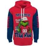 Washington Wizards Hoodie Personalized Grinch Fierce Blue Best Selling