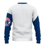 Washington Wizards Sweater Personalized Heart Sketch Blue White Best Selling