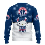 Washington Wizards Sweater Personalized Hello Kitty Blue Best Selling