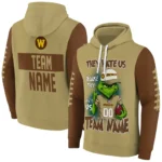 Western Michigan Broncos Hoodie Custom Grinch Fierce Brown Best Selling