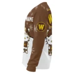 Western Michigan Broncos Sweater Custom Hello Kitty Brown Best Selling