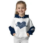 Winnipeg Jets Hoodie Custom Scribble Heart Blue White Best Selling