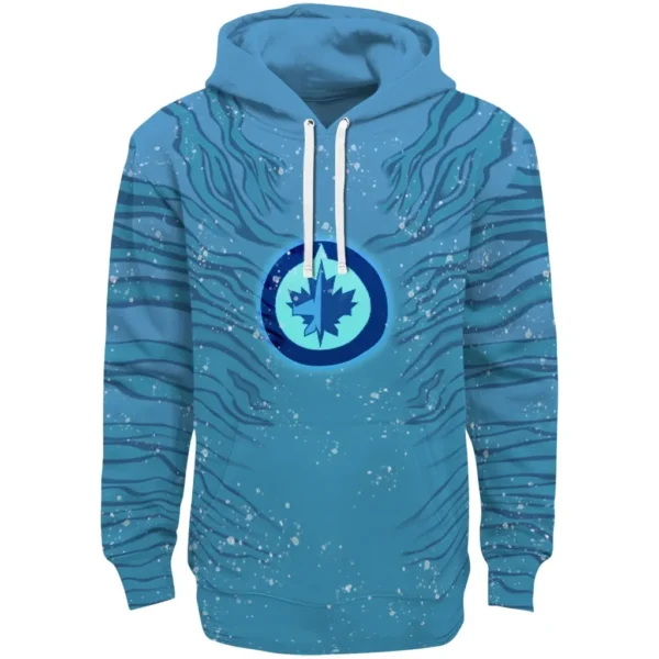 Winnipeg Jets Hoodie Custom Tiger Pattern Best Selling