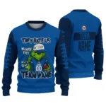 Winnipeg Jets Sweater Custom Grinch Fierce Blue Best Selling