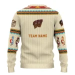 Wisconsin Badgers Sweater Personalized Dreamcatcher Feathers Best Selling