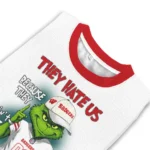 Wisconsin Badgers Sweater Personalized Grinch Fierce Red Best Selling