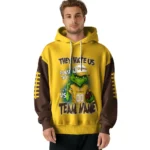 Wyoming Cowboys Hoodie Customized Grinch Fierce Brown Best Selling