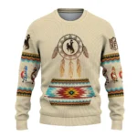 Wyoming Cowboys Sweater Custom Dreamcatcher Feathers Best Selling