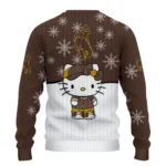 Wyoming Cowboys Sweater Customized Hello Kitty Brown Best Selling