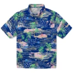 air-force-falcons-hawaiian-shirt-flamingo-retreat-blue-best-selling.webp