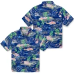 air-force-falcons-hawaiian-shirt-flamingo-retreat-blue-best-selling.webp