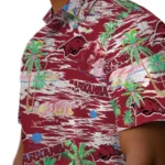 arkansas-razorbacks-hawaiian-shirt-flamingo-retreat-red-best-selling.webp