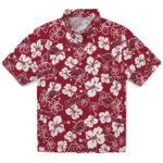 arkansas-razorbacks-hawaiian-shirt-hibiscus-bloom-red-best-selling.webp