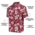 arkansas-razorbacks-hawaiian-shirt-hibiscus-bloom-red-best-selling.webp