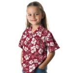 arkansas-razorbacks-hawaiian-shirt-hibiscus-bloom-red-best-selling.webp