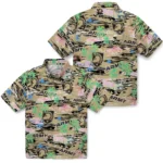 army-black-knights-hawaiian-shirt-flamingo-retreat-gold-best-selling.webp