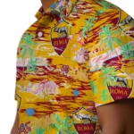 as-roma-hawaiian-shirt-flamingo-retreat-red-best-selling.webp