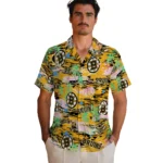 boston-bruins-hawaiian-shirt-flamingo-retreat-gold-best-selling.webp