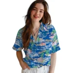 buffalo-bulls-hawaiian-shirt-flamingo-retreat-royal-blue-best-selling.webp