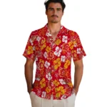 calgary-flames-hawaiian-shirt-hibiscus-bloom-red-best-selling.webp