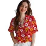 calgary-flames-hawaiian-shirt-hibiscus-bloom-red-best-selling.webp