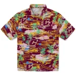 central-michigan-chippewas-hawaiian-shirt-flamingo-retreat-maroon-best-selling.webp