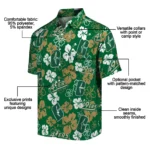 charlotte-49ers-hawaiian-shirt-hibiscus-bloom-green-best-selling.webp